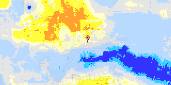 Ekstrem regn på Rynkeby Bygade 63