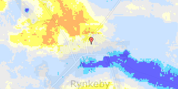 Ekstrem regn på Rynkeby Bygade 64