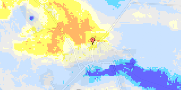 Ekstrem regn på Rynkeby Bygade 71