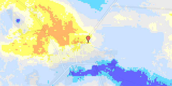 Ekstrem regn på Rynkeby Bygade 78