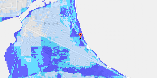 Ekstrem regn på Sydstranden 42