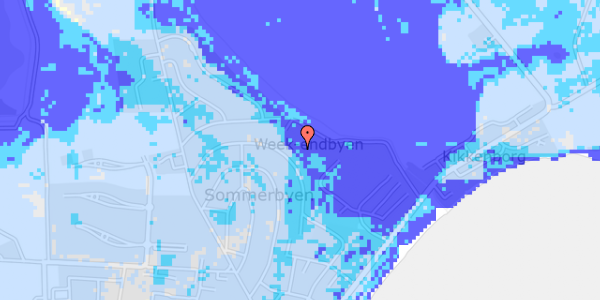 Ekstrem regn på Week-End Byen 137