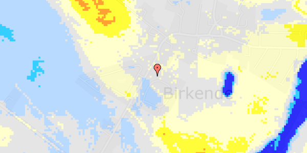 Ekstrem regn på Bispehaven 14