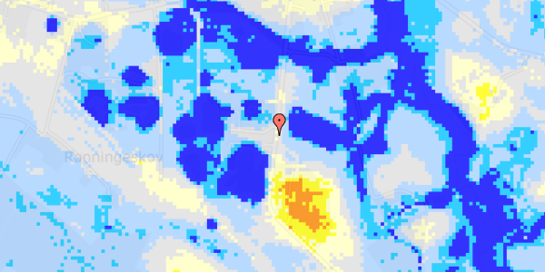 Ekstrem regn på Ellingevej 13