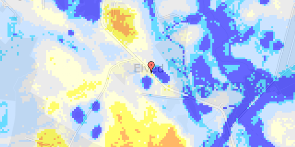 Ekstrem regn på Ellingevej 23