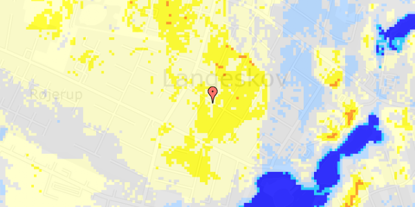 Ekstrem regn på Fasanvej 3