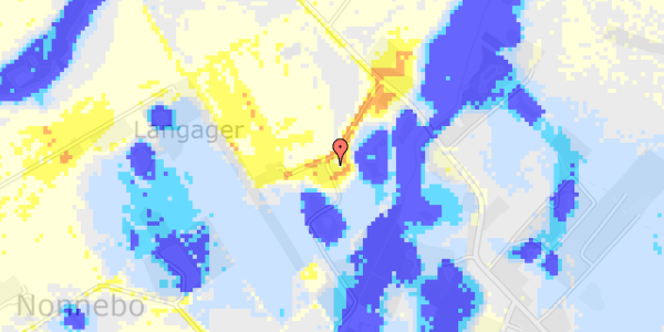 Ekstrem regn på Hvileholmsvej 26