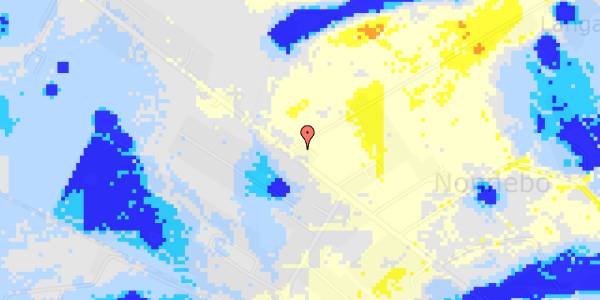 Ekstrem regn på Langagervej 1