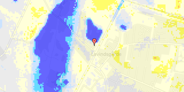 Ekstrem regn på Nonnebostien 1