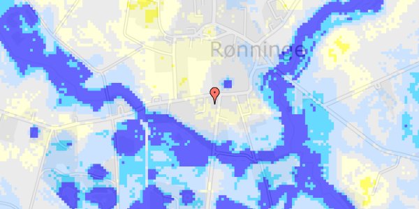 Ekstrem regn på Rønninge Bygade 38E