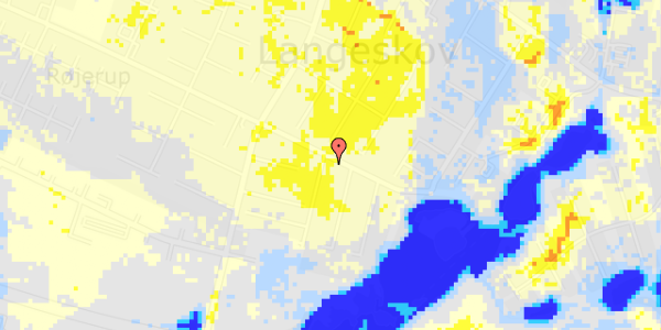 Ekstrem regn på Rørsangervej 2