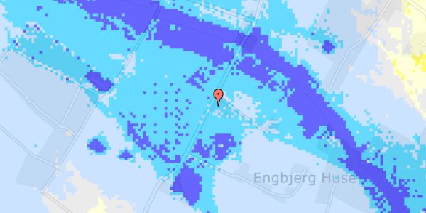 Ekstrem regn på Sarumgårdsvej 19