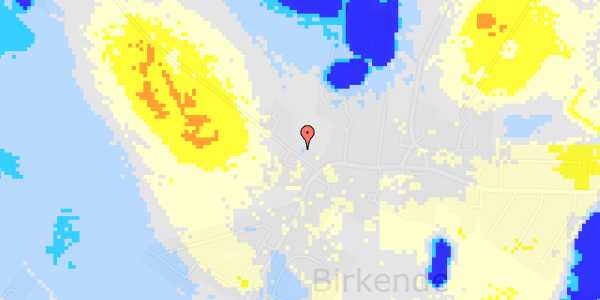 Ekstrem regn på Sellebergvej 3