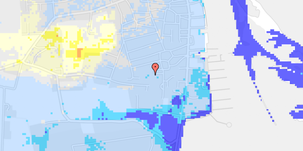 Ekstrem regn på Gasværksvej 10, st. 28