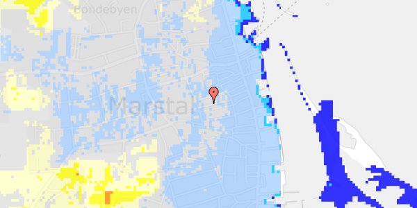 Ekstrem regn på Skippergade 36