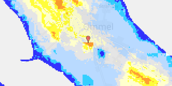 Ekstrem regn på Kirkevejen 44