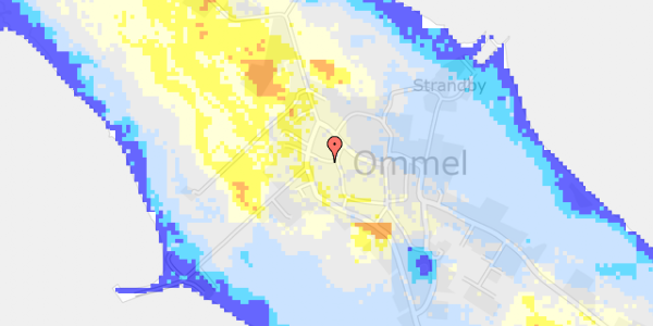 Ekstrem regn på Pers Bro 1