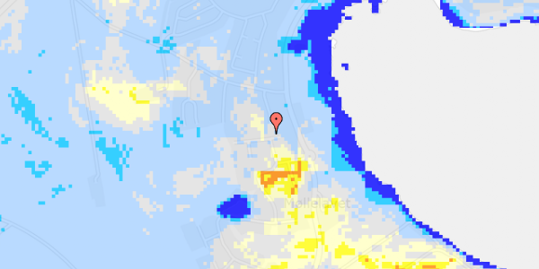 Ekstrem regn på Diget 8