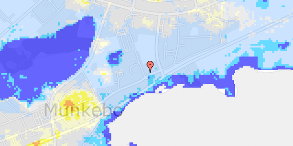 Ekstrem regn på Fjordvej 52