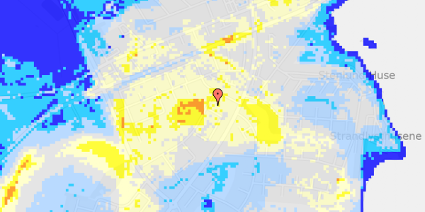 Ekstrem regn på Hulvejsbakken 1