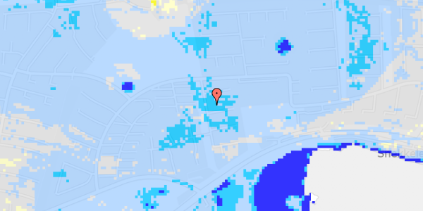 Ekstrem regn på Krabbegårdsvej 17