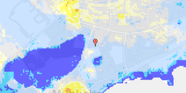 Ekstrem regn på Lindhøjvej 9