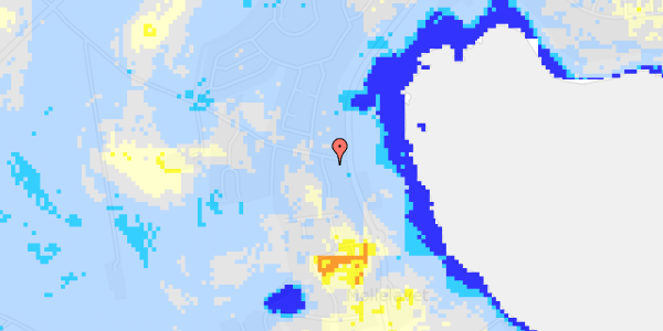 Ekstrem regn på Lykkeshuse 1