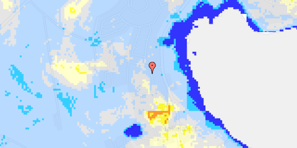 Ekstrem regn på Lykkeshuse 4