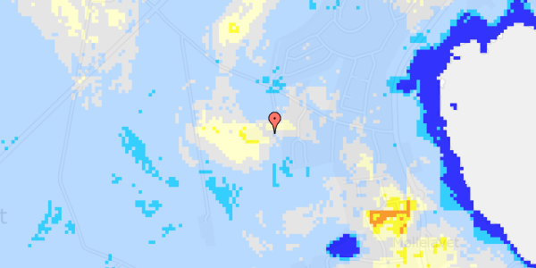 Ekstrem regn på Møllevejen 104