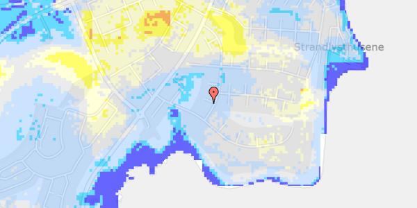 Ekstrem regn på Risingevej 32