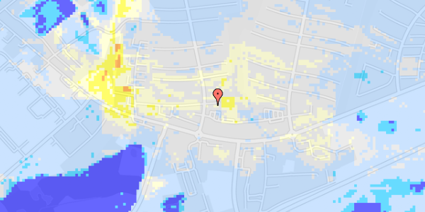 Ekstrem regn på Solbakken 204, 1. th