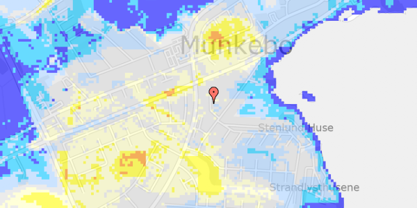 Ekstrem regn på Stjernevænget 13