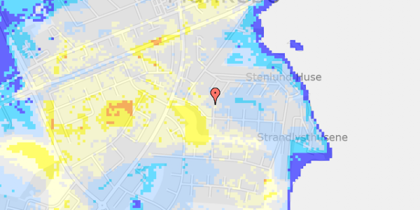 Ekstrem regn på Strandlystvej 11