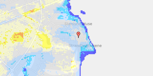 Ekstrem regn på Strandlystvej 47