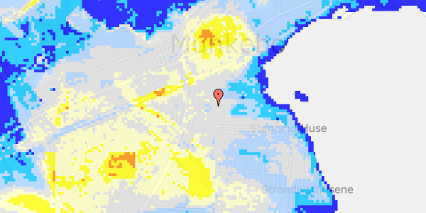 Ekstrem regn på Syvstjernen 13