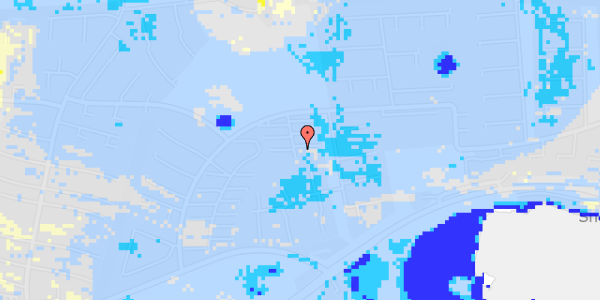 Ekstrem regn på Toften 332