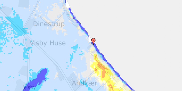 Ekstrem regn på Andkær Strand 19