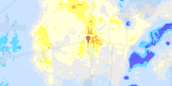 Ekstrem regn på Baunemosevej 18