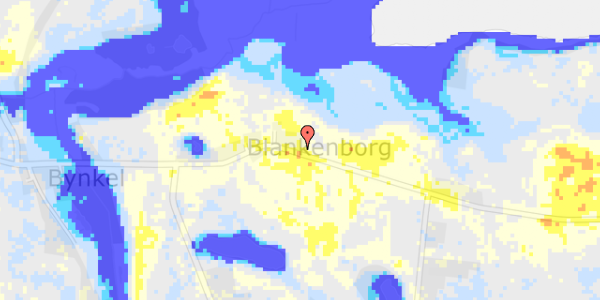 Ekstrem regn på Blankenborgvej 6