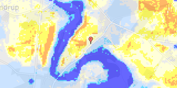 Ekstrem regn på Bøjdenvej 110