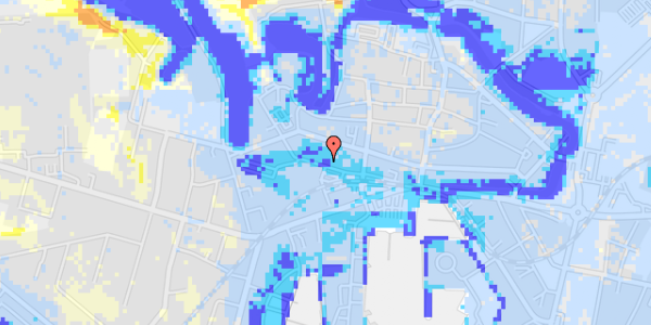 Ekstrem regn på Dronningensvej 28, 1. 