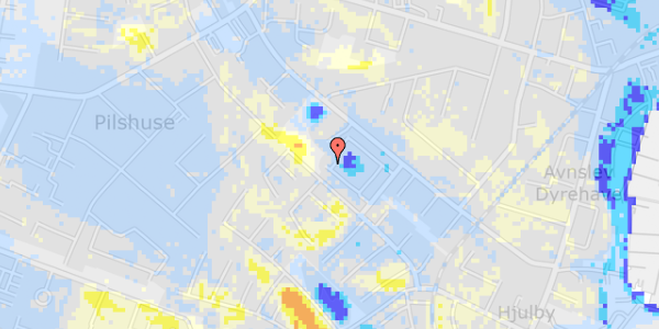 Ekstrem regn på Egeparken 45