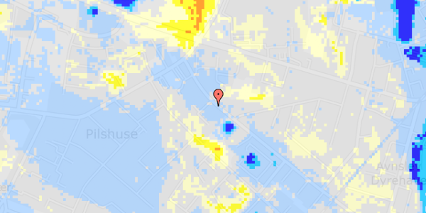 Ekstrem regn på Egevej 8