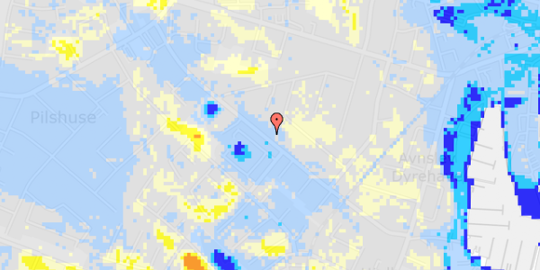 Ekstrem regn på Egevej 31