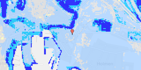 Ekstrem regn på Havnegade 28, 1. 11