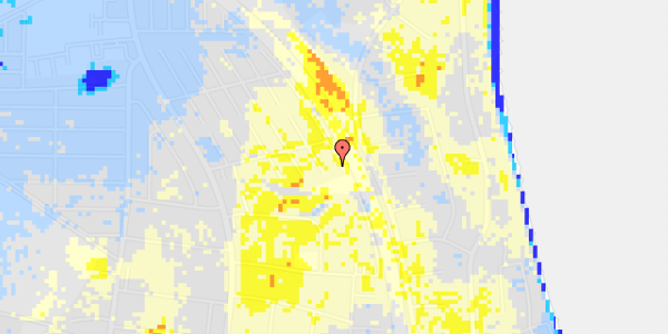 Ekstrem regn på Hirsevej 56