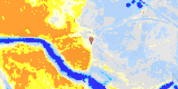 Ekstrem regn på Ladegårdsvej 4