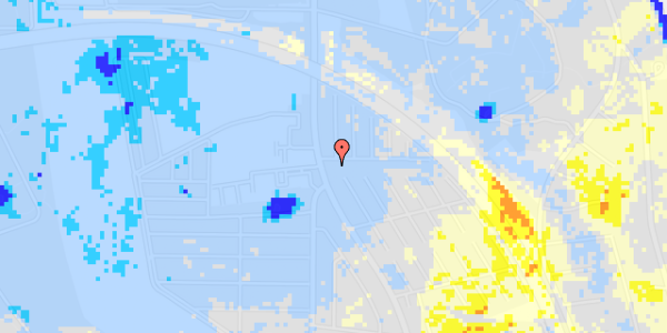 Ekstrem regn på Majsvej 4