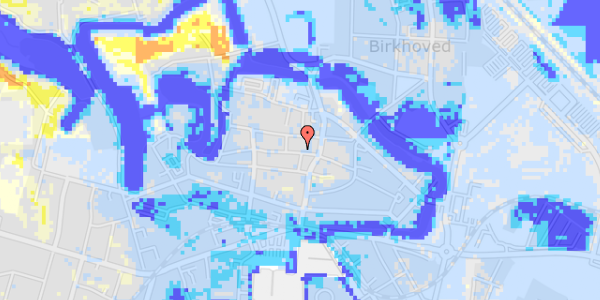 Ekstrem regn på Mellemgade 33, 2. th