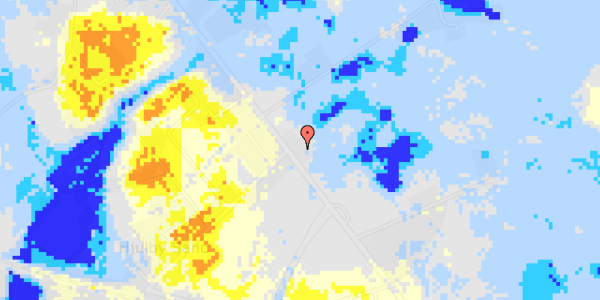 Ekstrem regn på Odensevej 56